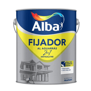 Fijador Al Aguarrás Anti Salitre Alba 20 L